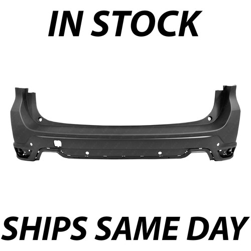 New primered rear - primered, bumper